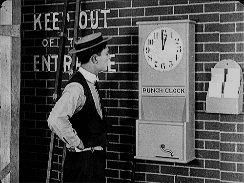 buster keaton clock.gif