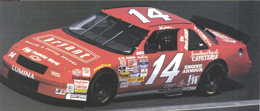 John Andretti's #14  Bryant-Jonathan Byrd's Cafeteria Chevy.jpg