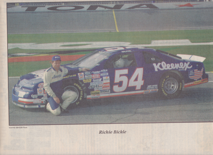 Rich Bickle's #54 Kleenex Ford@Daytona International Speedway.jpg