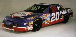 Bobby Hillin Jr.'s #20 Fina Lube Ford.jpg