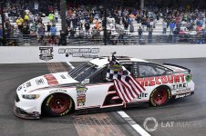 Kez Indy 2018 With Flag.jpg